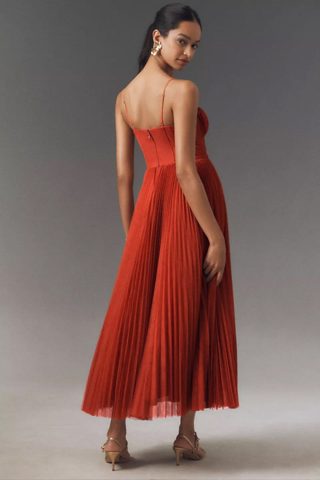 Nuvara Corset Tulle Wedding Guest Dress