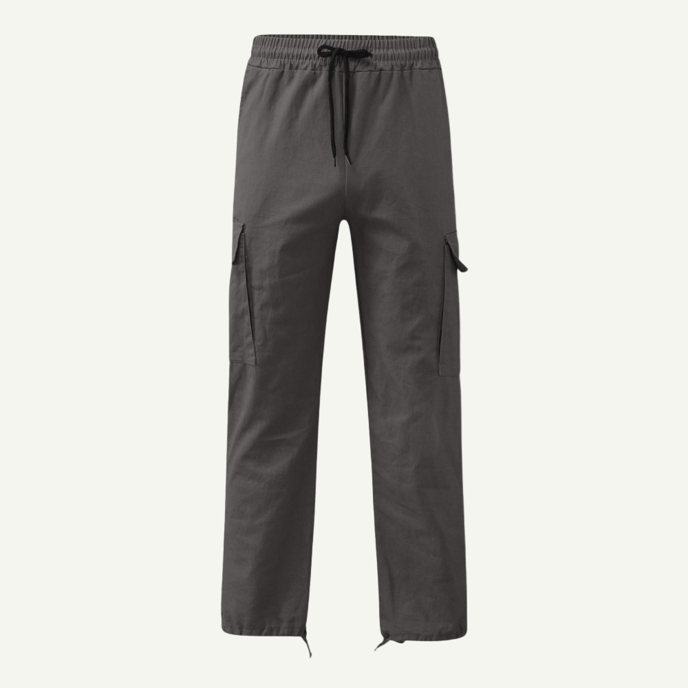 Nuvara | Adrián | Cargo Pants Hombre Bolsillos Laterales Corte Recto