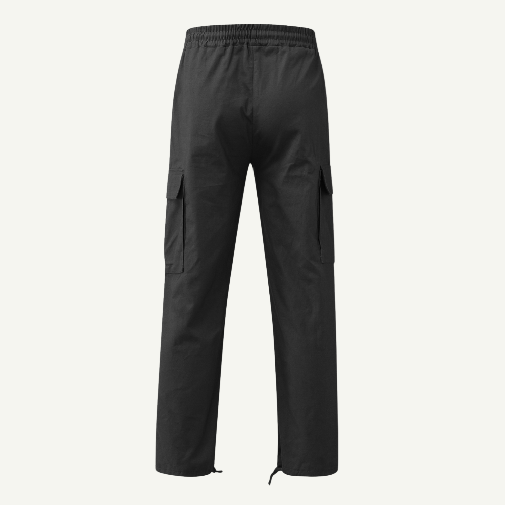 Nuvara | Adrián | Cargo Pants Hombre Bolsillos Laterales Corte Recto