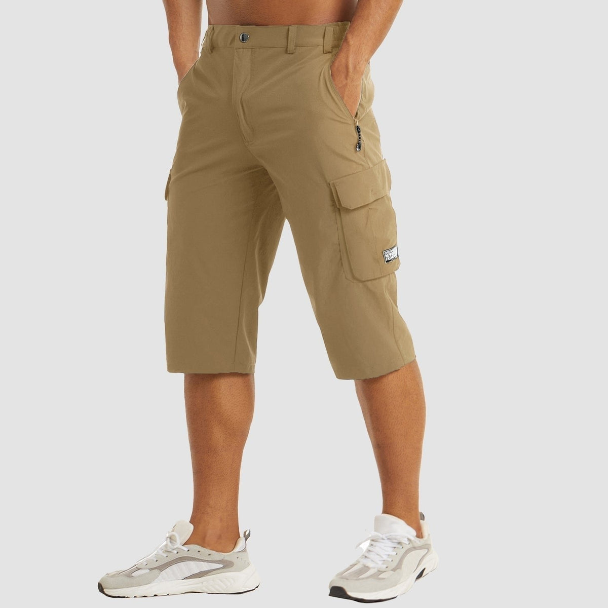 Nuvara | Adrián | Pantalón Corto Cargo Hombre Múltiples Bolsillos