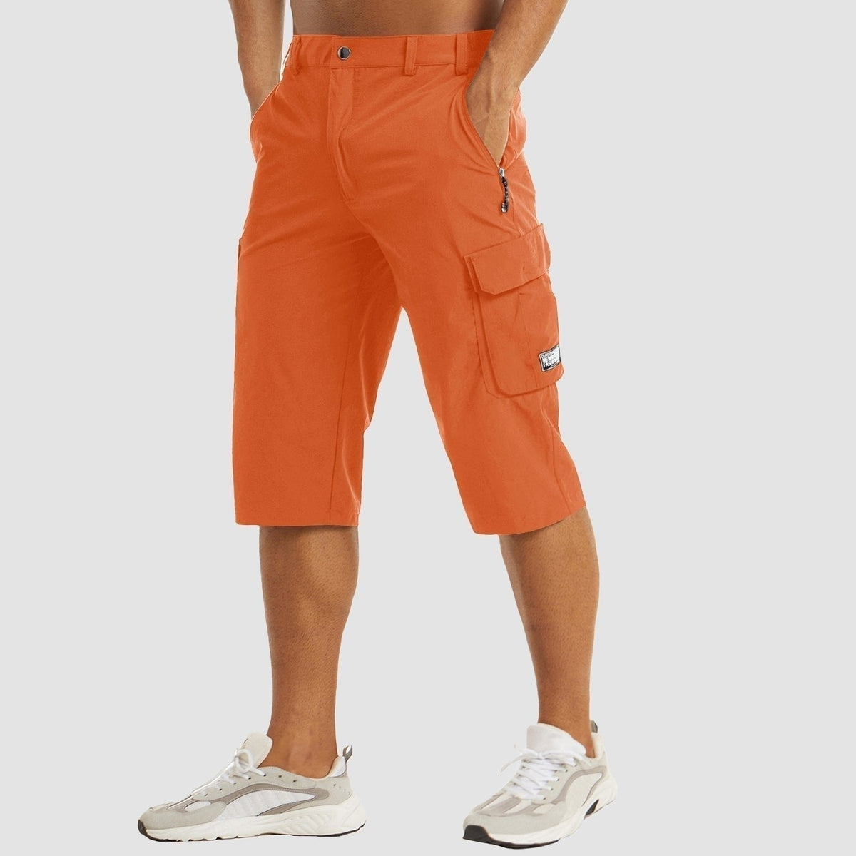 Nuvara | Adrián | Pantalón Corto Cargo Hombre Múltiples Bolsillos
