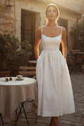 Nuvara Corset Wedding Guest Midi Dress 2