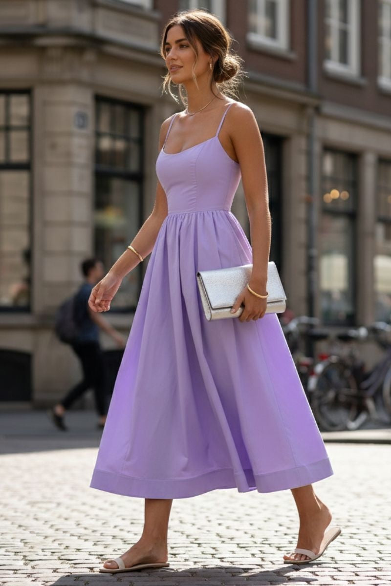 Nuvara Corset Wedding Guest Midi Dress 2