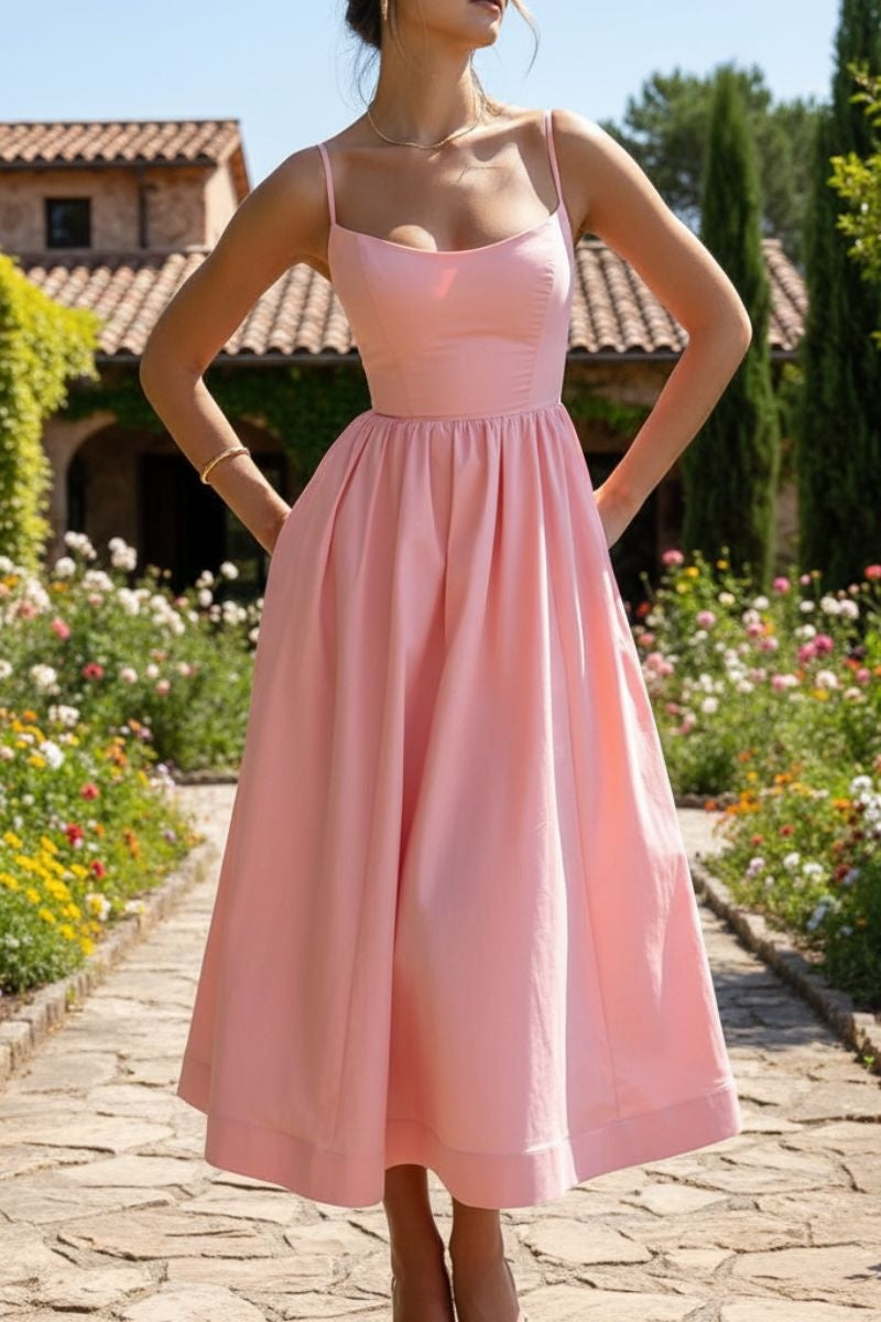 Nuvara Corset Wedding Guest Midi Dress 2