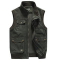 Nuvara | Aitor | Chaleco Militar Multipocket Hombre Cremallera