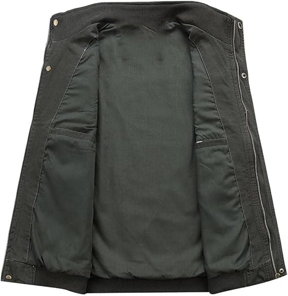 Nuvara | Aitor | Chaleco Militar Multipocket Hombre Cremallera