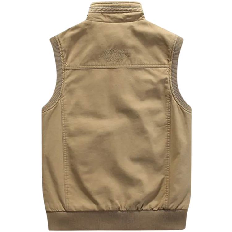 Nuvara | Aitor | Chaleco Militar Multipocket Hombre Cremallera