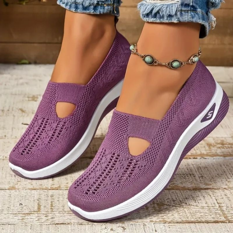 Nuvara Slip-On Breathable Sneakers