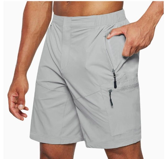 Andrés | Pantalón Corto Deportivo Hombre Bolsillos con Cremallera