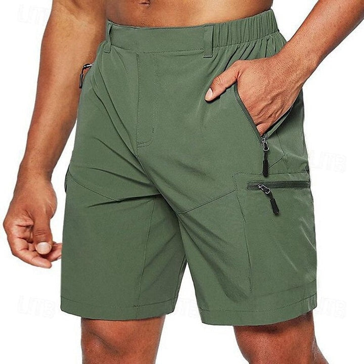 Andrés | Pantalón Corto Deportivo Hombre Bolsillos con Cremallera