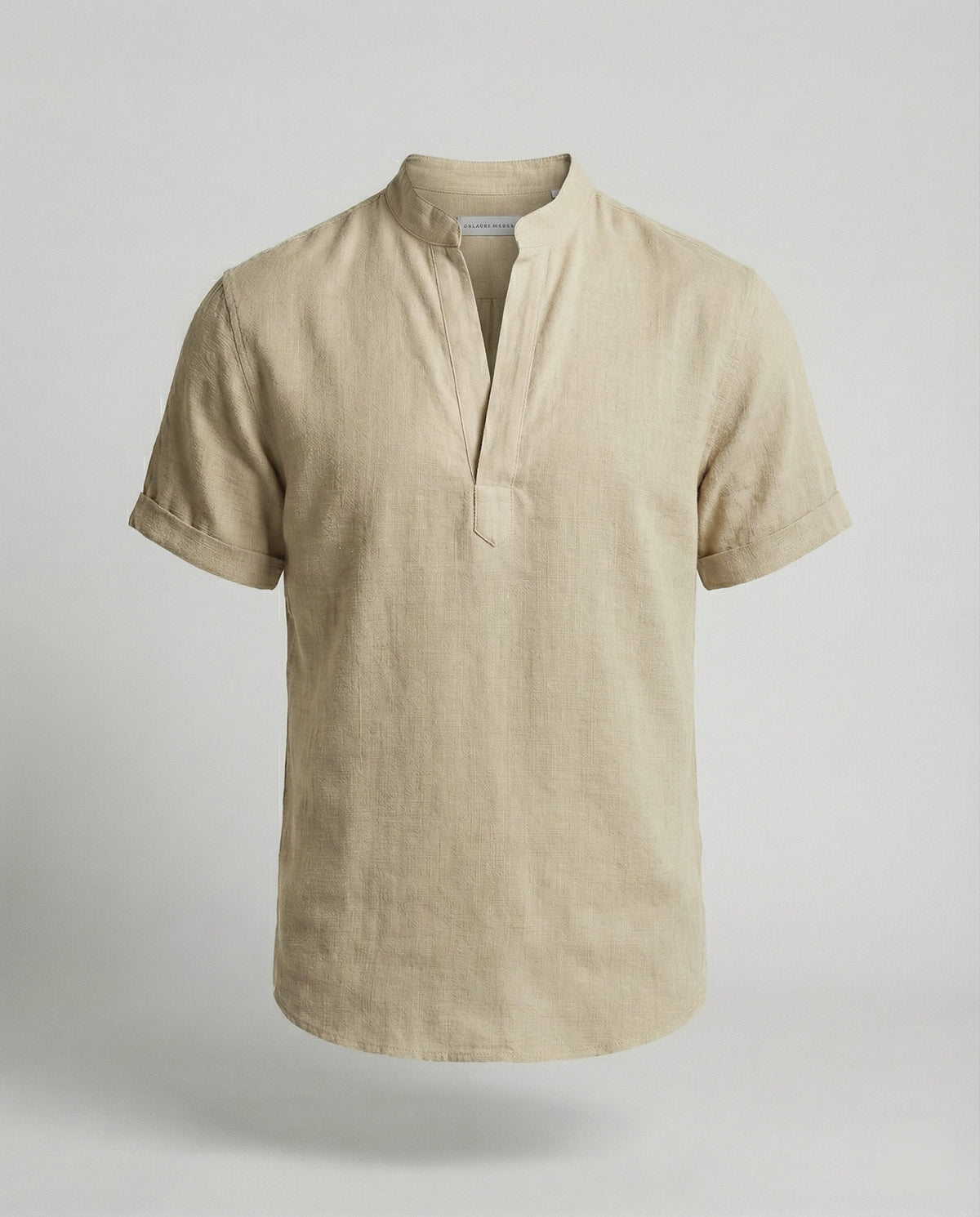 Andrés | Polo de Manga Corta Hombre Cuello Mao