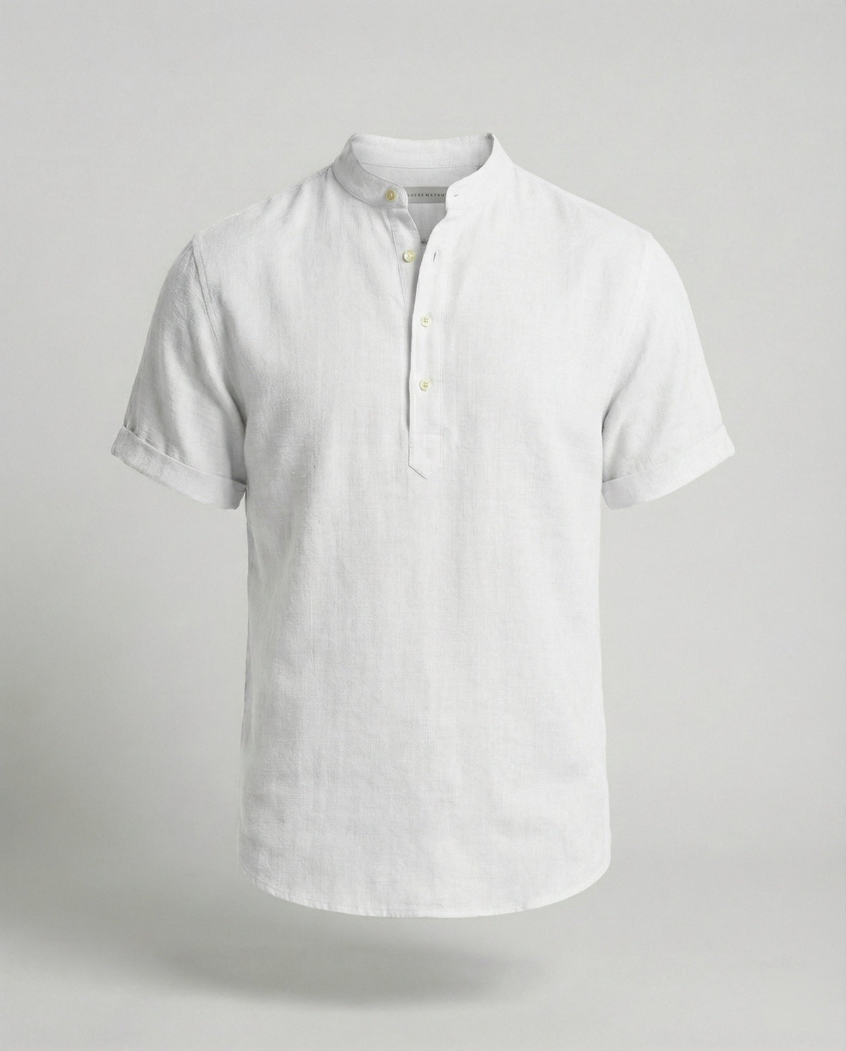 Andrés | Polo de Manga Corta Hombre Cuello Mao