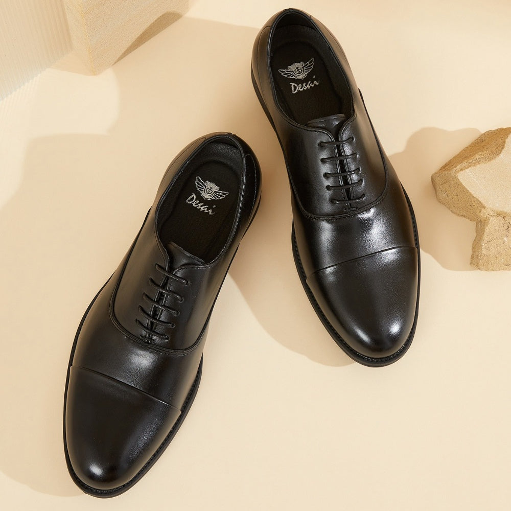 Arturo | Zapatos Oxford de Cuero Hombre Cordones Clásicos