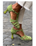 Nuvara Roman Heel Sandals