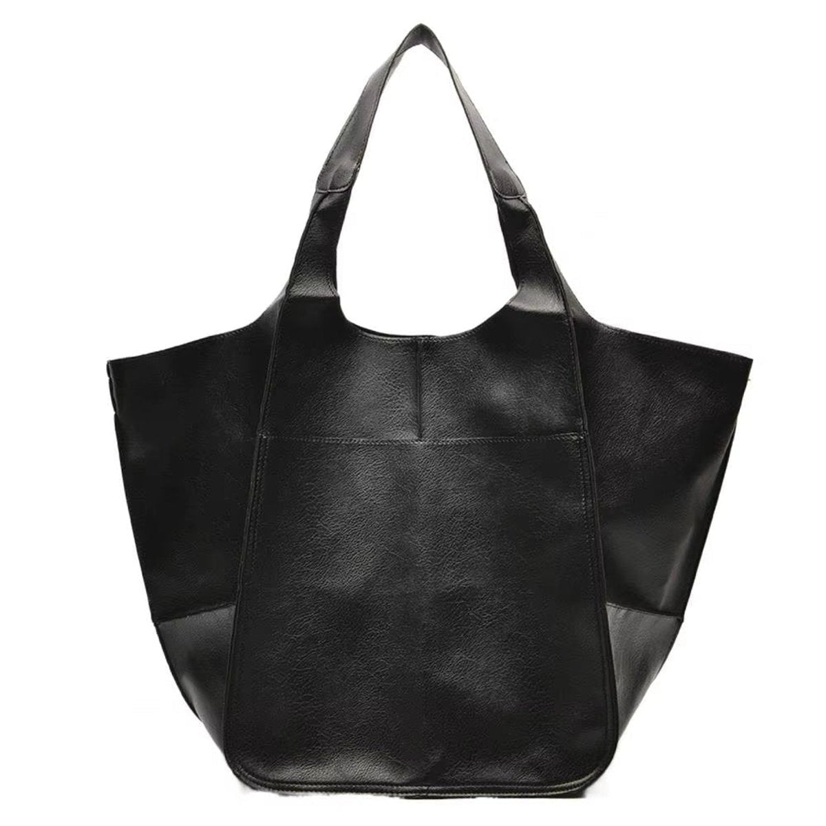 Nuvara | Berta | Tote Bag de Cuero Grande Mujer Bolsillos Exteriores