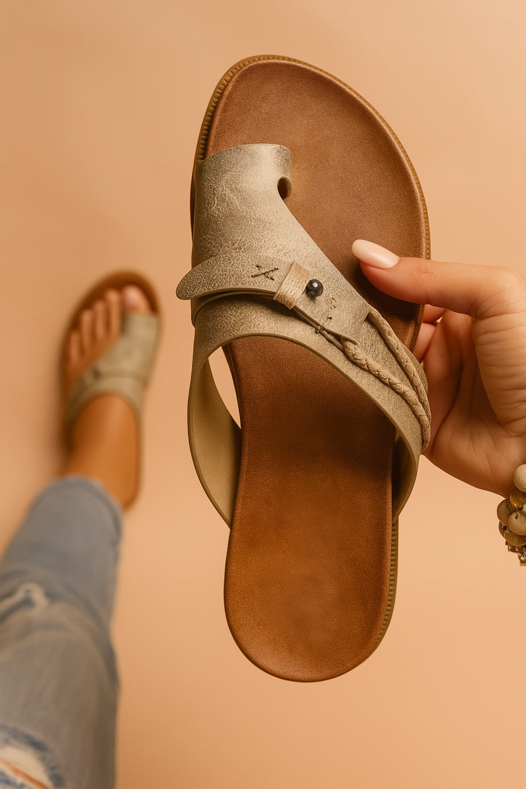 Nuvara Platform Buckle Sandals