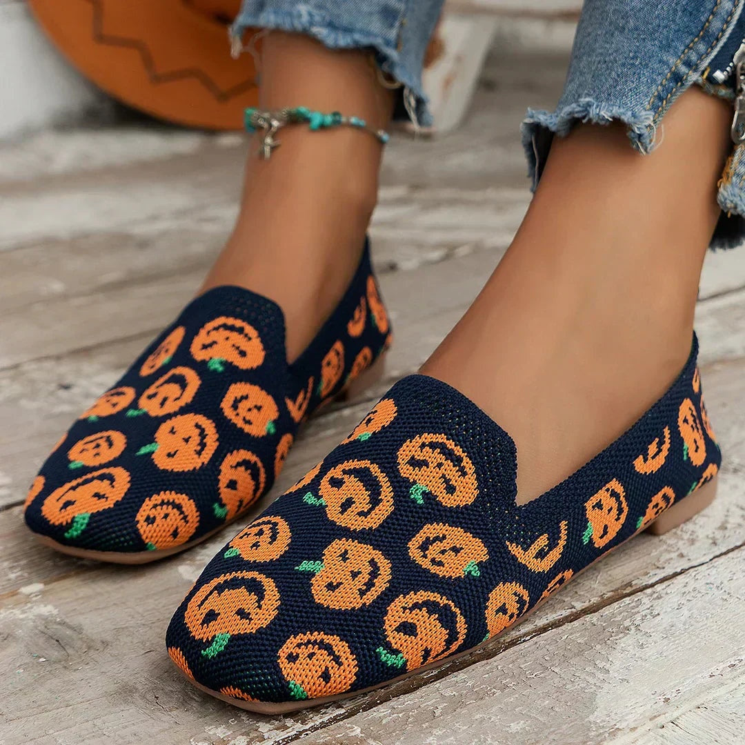 Nuvara Knit Flat Shoes