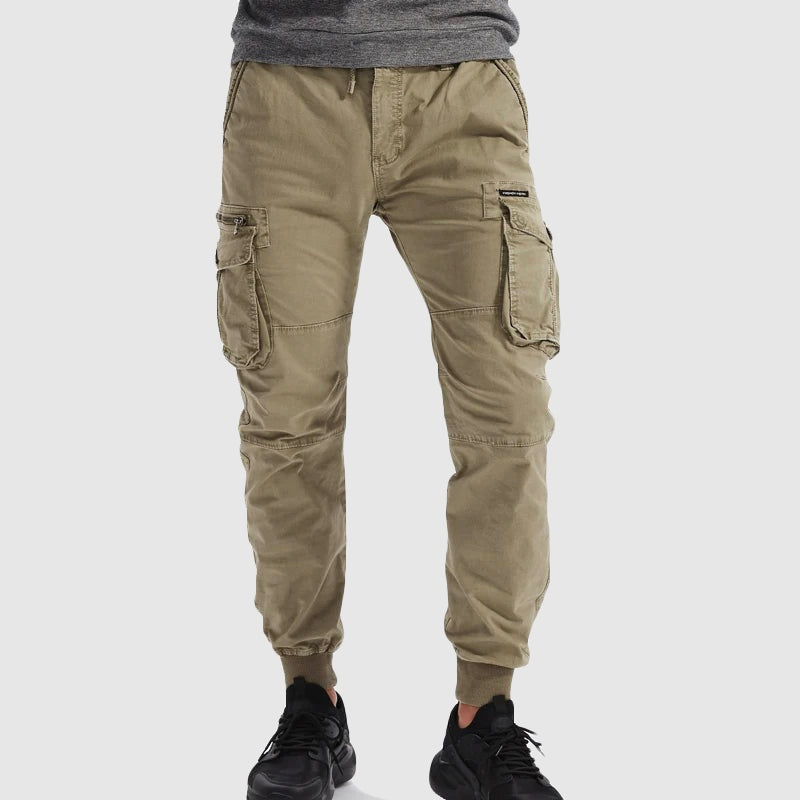 Nuvara | Diego | Cargo Pants Jogger Hombre Multibolsillos