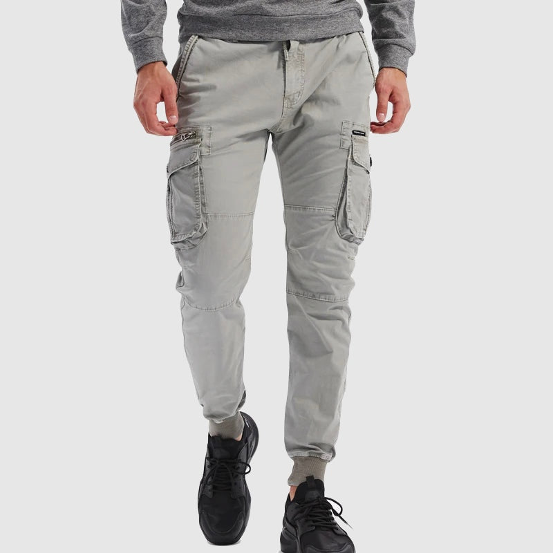 Nuvara | Diego | Cargo Pants Jogger Hombre Multibolsillos