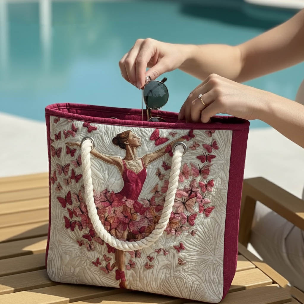 Nuvara | Dolores | Bolso Tote de Playa Artesanal Mujer Asas de Cuerda Estampado