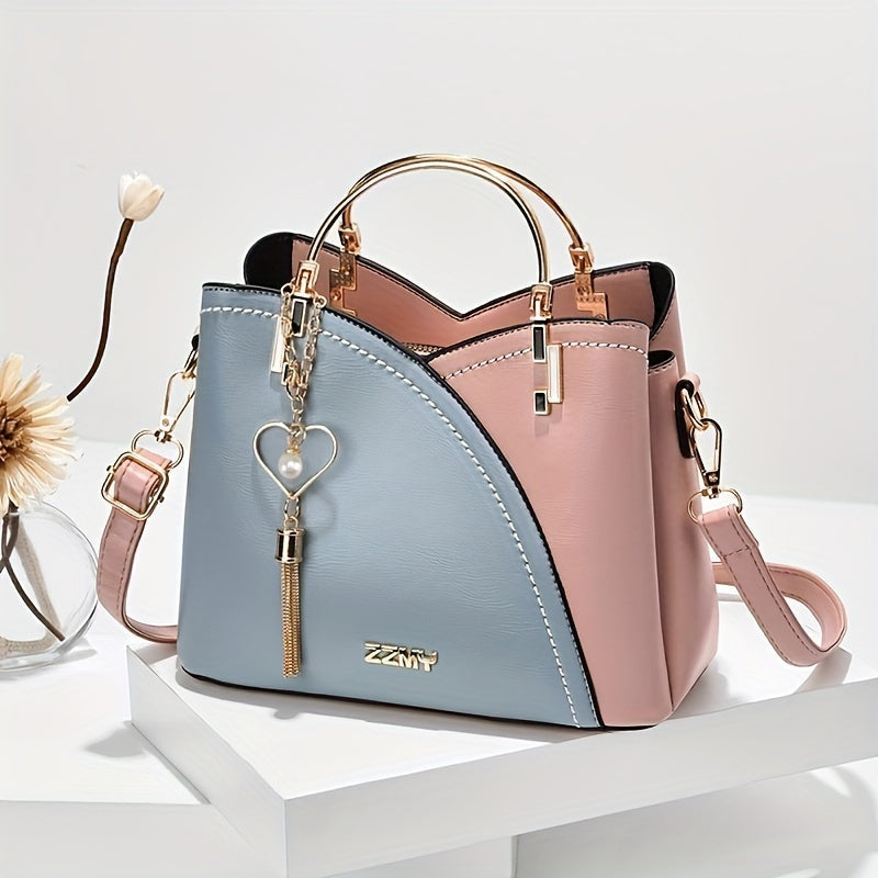 Nuvara | Elena | Women's Handbag Gold Top Handle