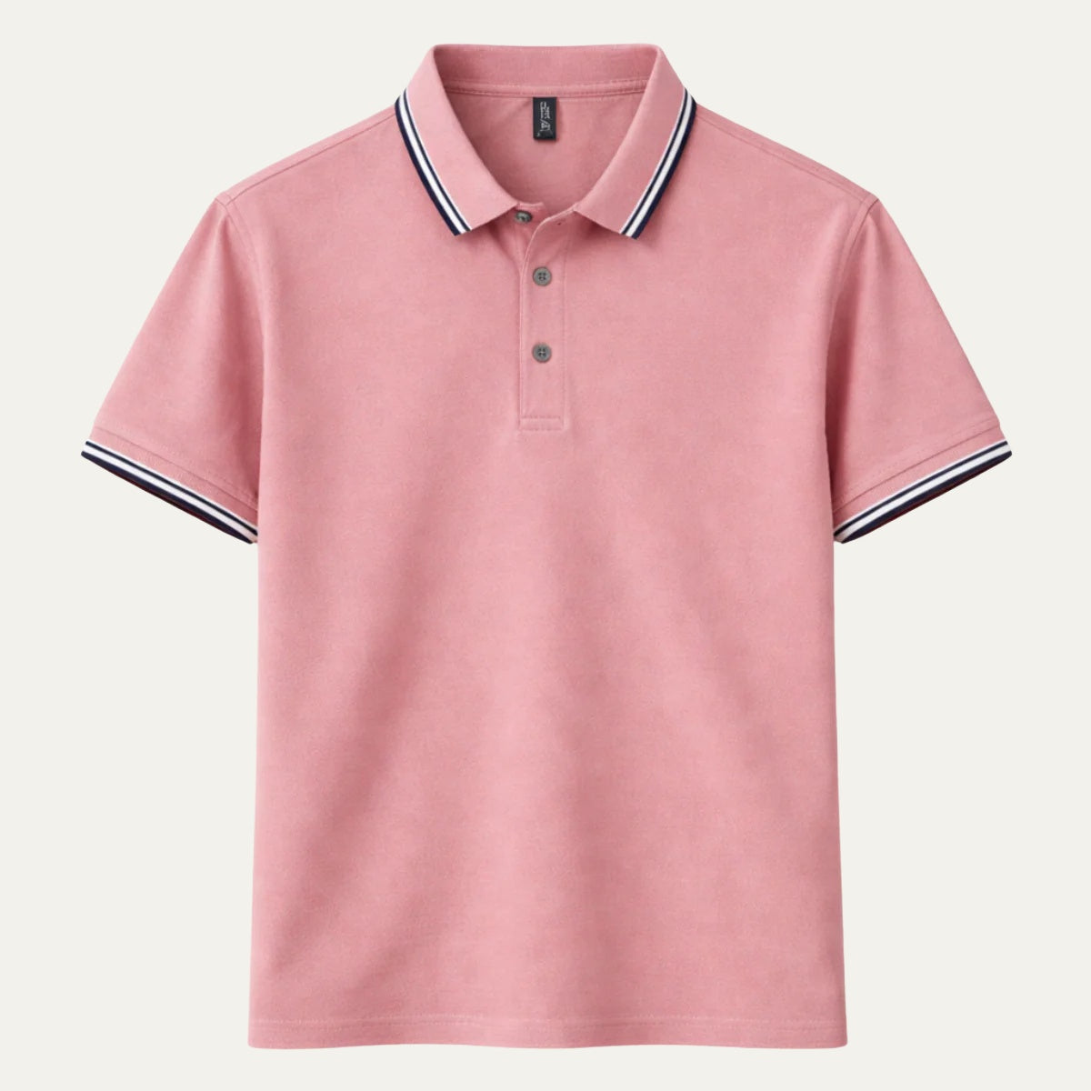 Emilio | Polo de Algodón de Manga Corta Hombre Cuello Contraste