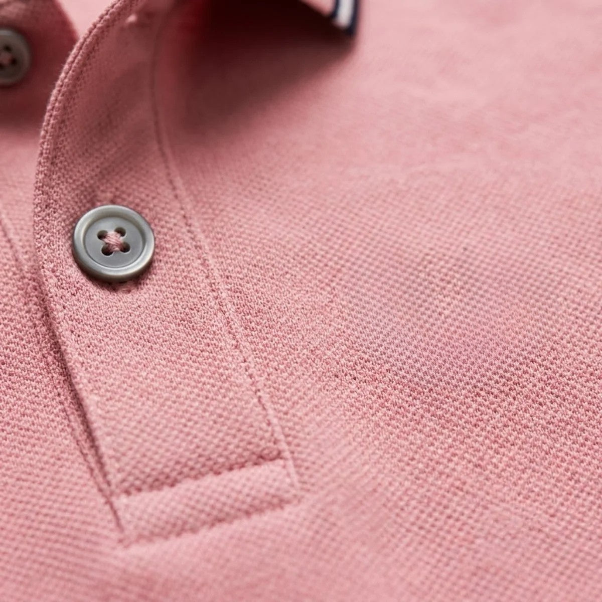 Emilio | Polo de Algodón de Manga Corta Hombre Cuello Contraste