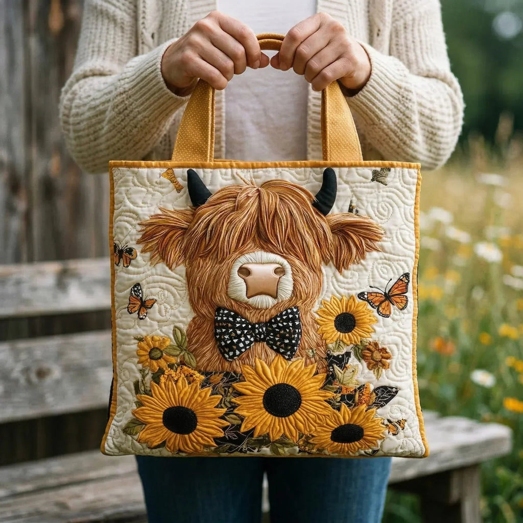 Nuvara | Encarnación | Bolso Tote Acolchado Artesanal Mujer Estampado Único
