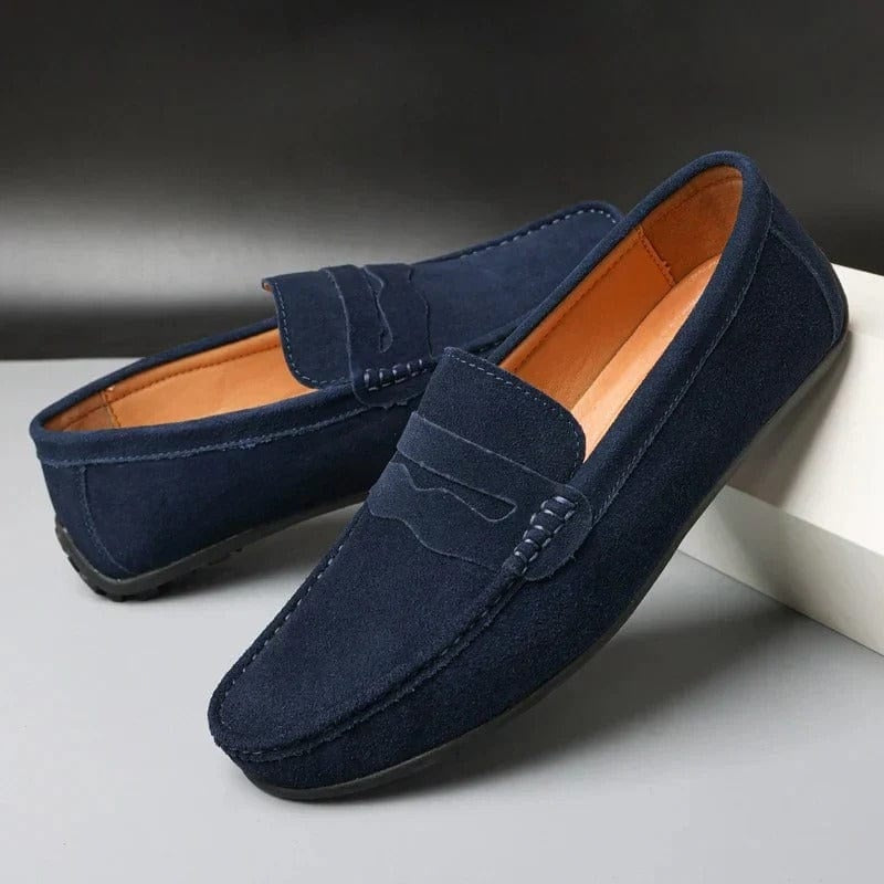 Ernesto | Mocasines de Ante Hombre Suela Goma
