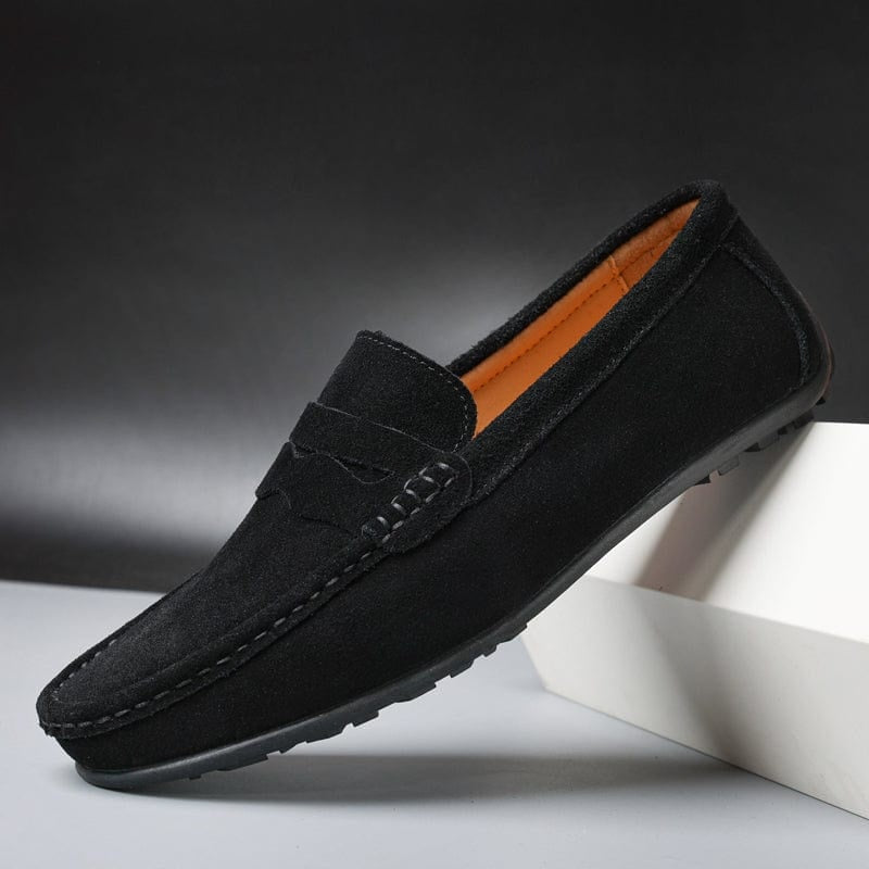 Ernesto | Mocasines de Ante Hombre Suela Goma