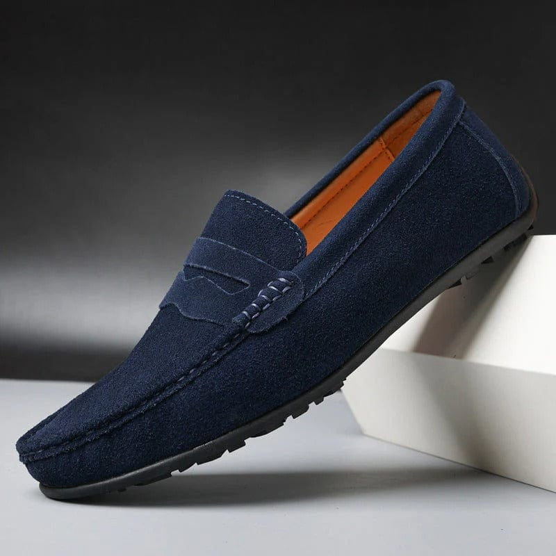 Ernesto | Mocasines de Ante Hombre Suela Goma