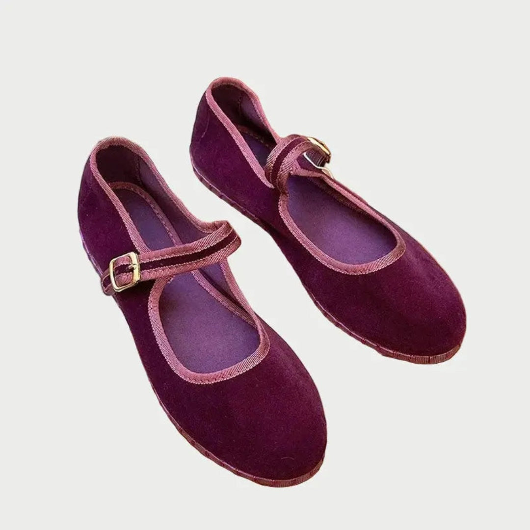 Nuvara Mary Jane Flats