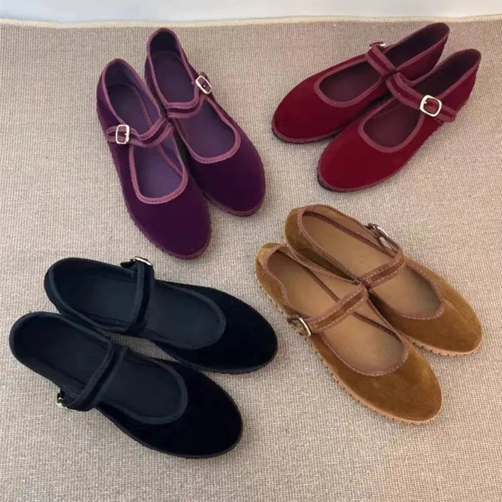 Nuvara Mary Jane Flats