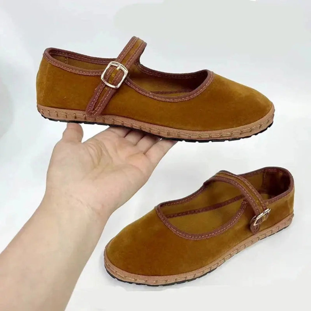 Nuvara Mary Jane Flats