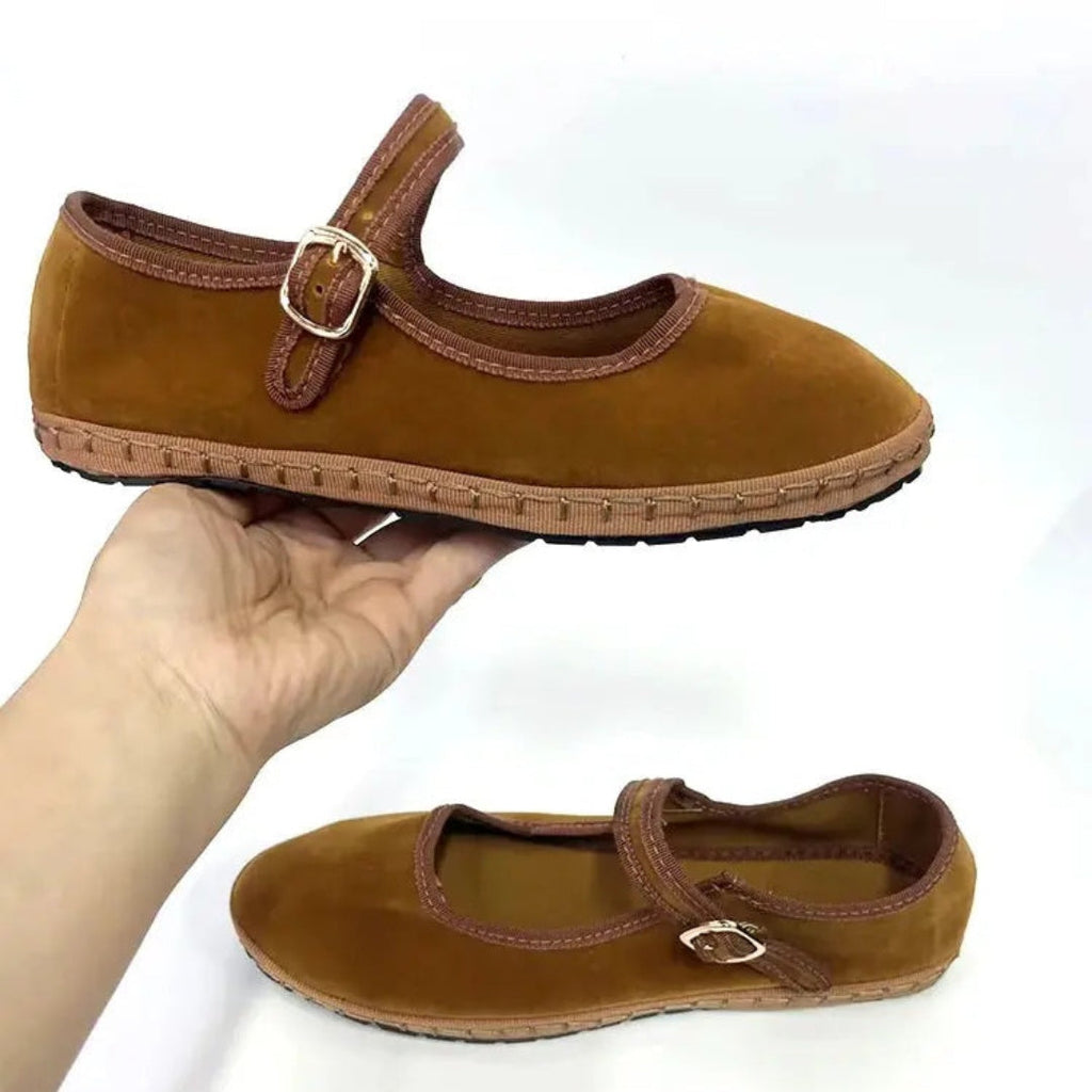 Nuvara Mary Jane Flats