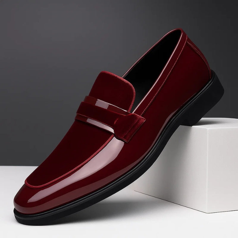 Felipe | Mocasín de Cuero y Ante Hombre Suela Clásica