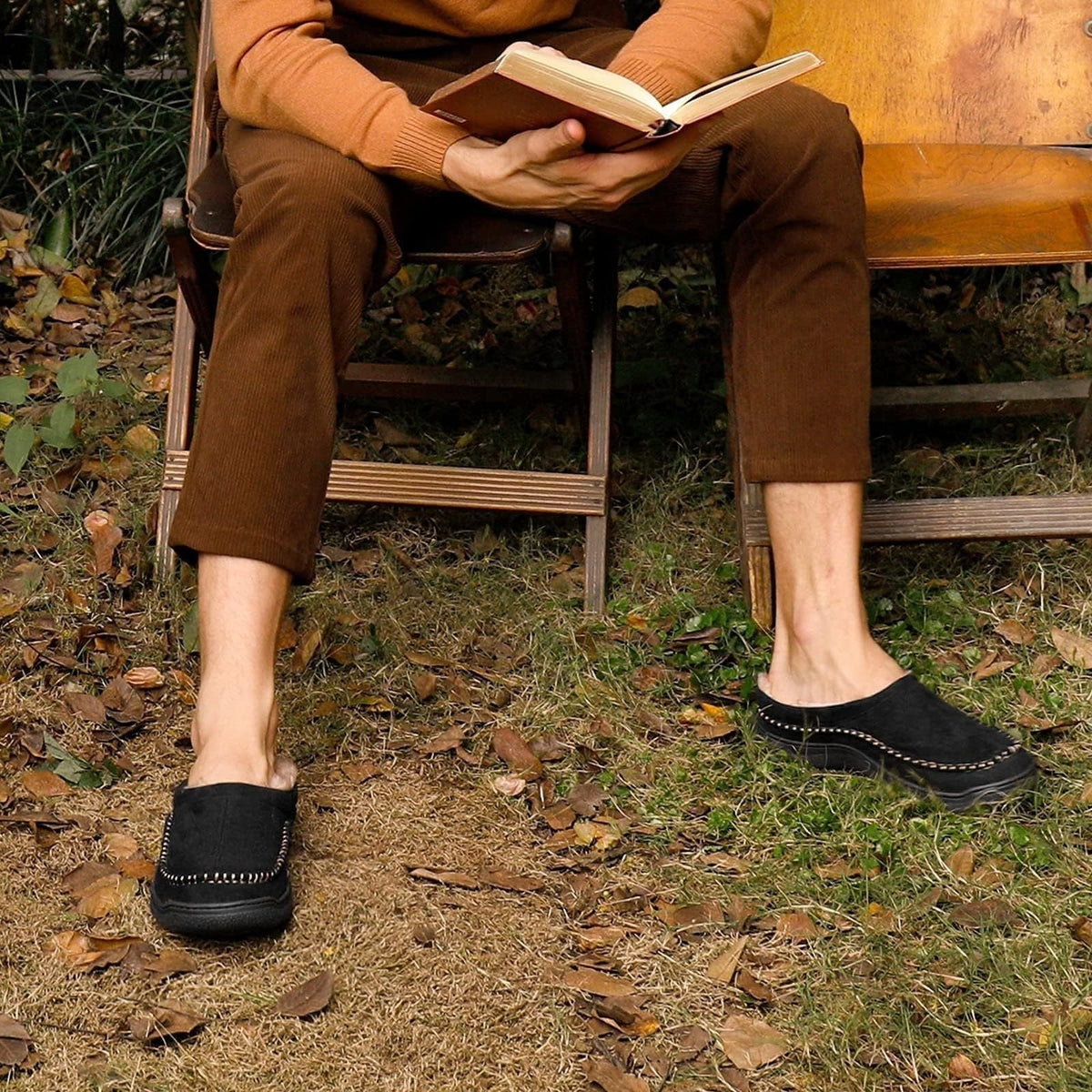 Gonzalo | Zuecos Hombre Mocasín Slip-On Suela Antideslizante