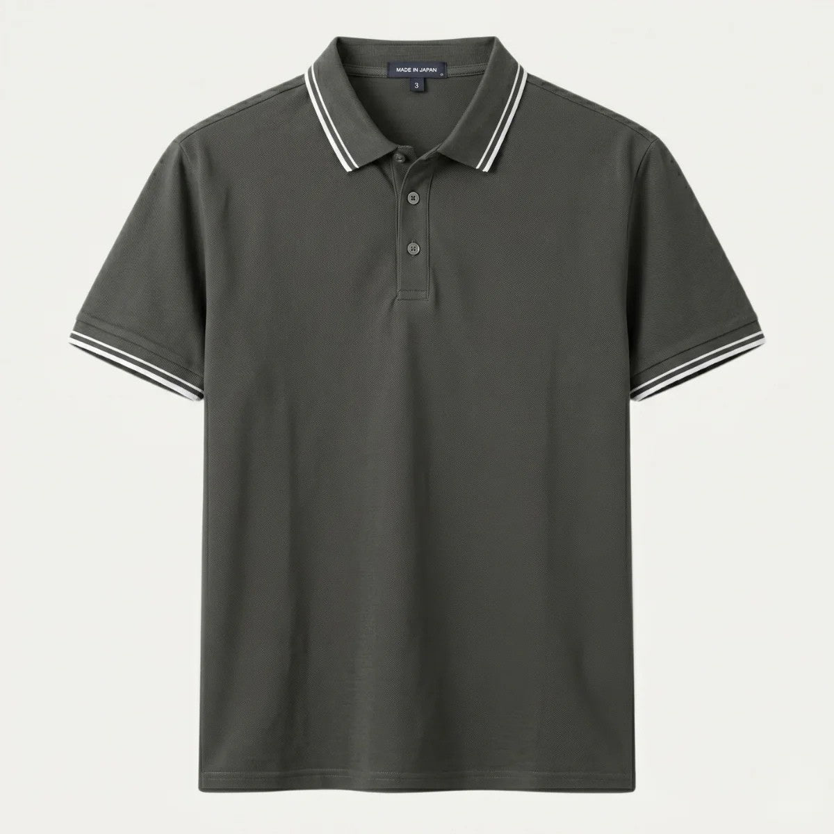 Iker | Polo de Algodón de Manga Corta Hombre Cuello Contraste