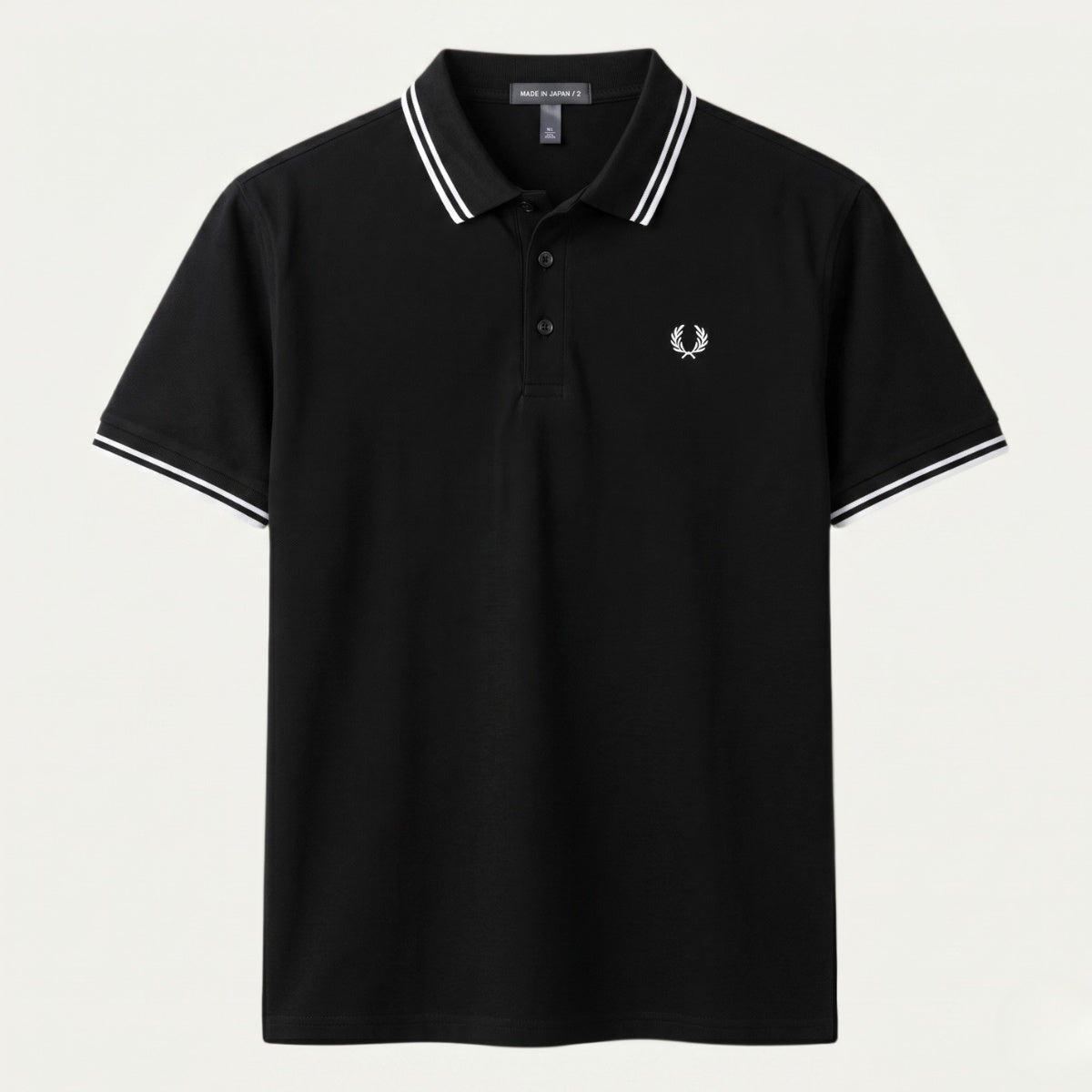 Iker | Polo de Algodón de Manga Corta Hombre Cuello Contraste