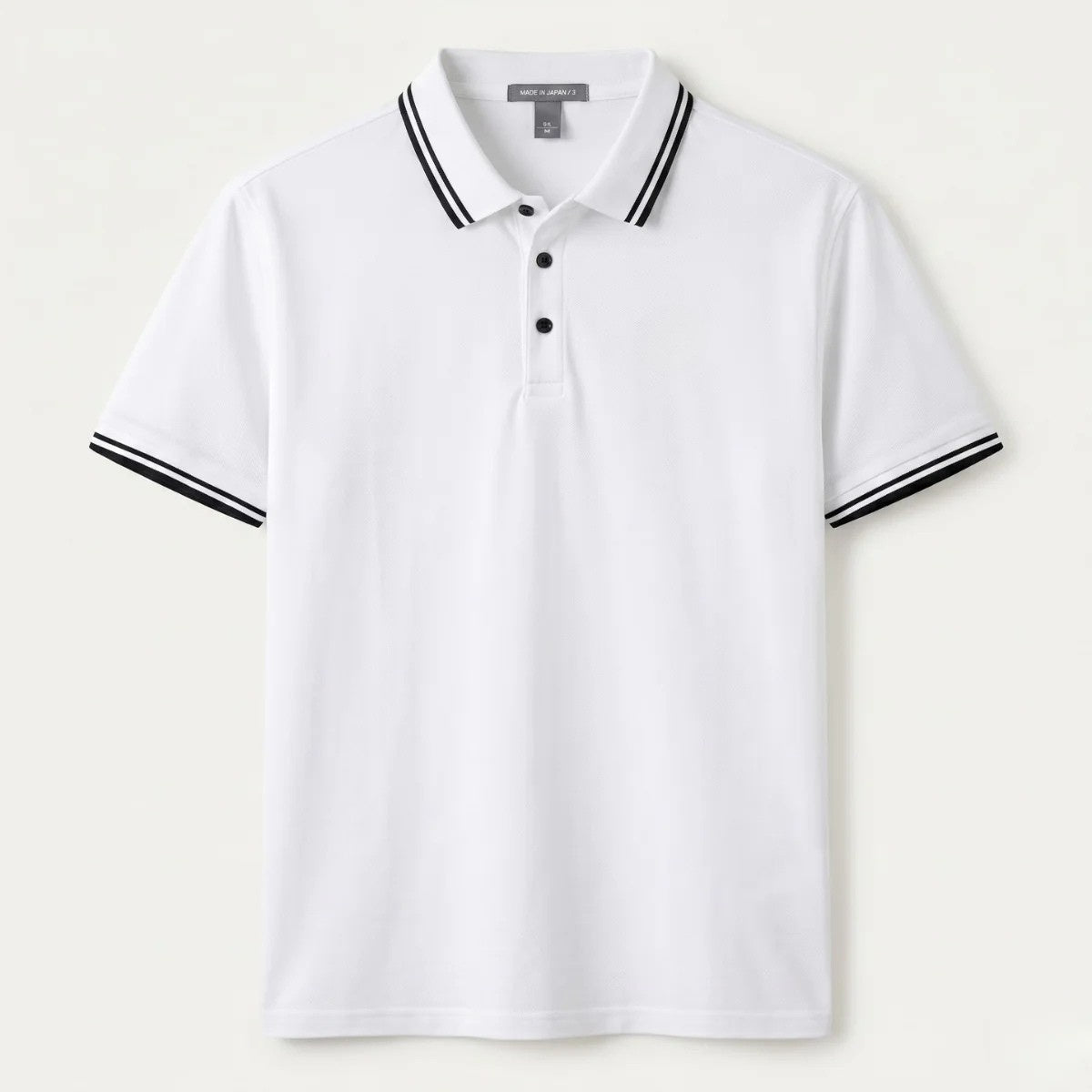 Iker | Polo de Algodón de Manga Corta Hombre Cuello Contraste