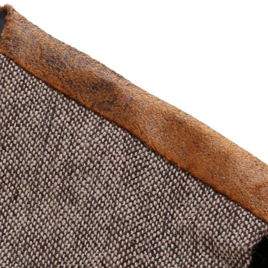 Nuvara | Iván | Chaleco de Tweed Hombre Corte Ajustado Botones