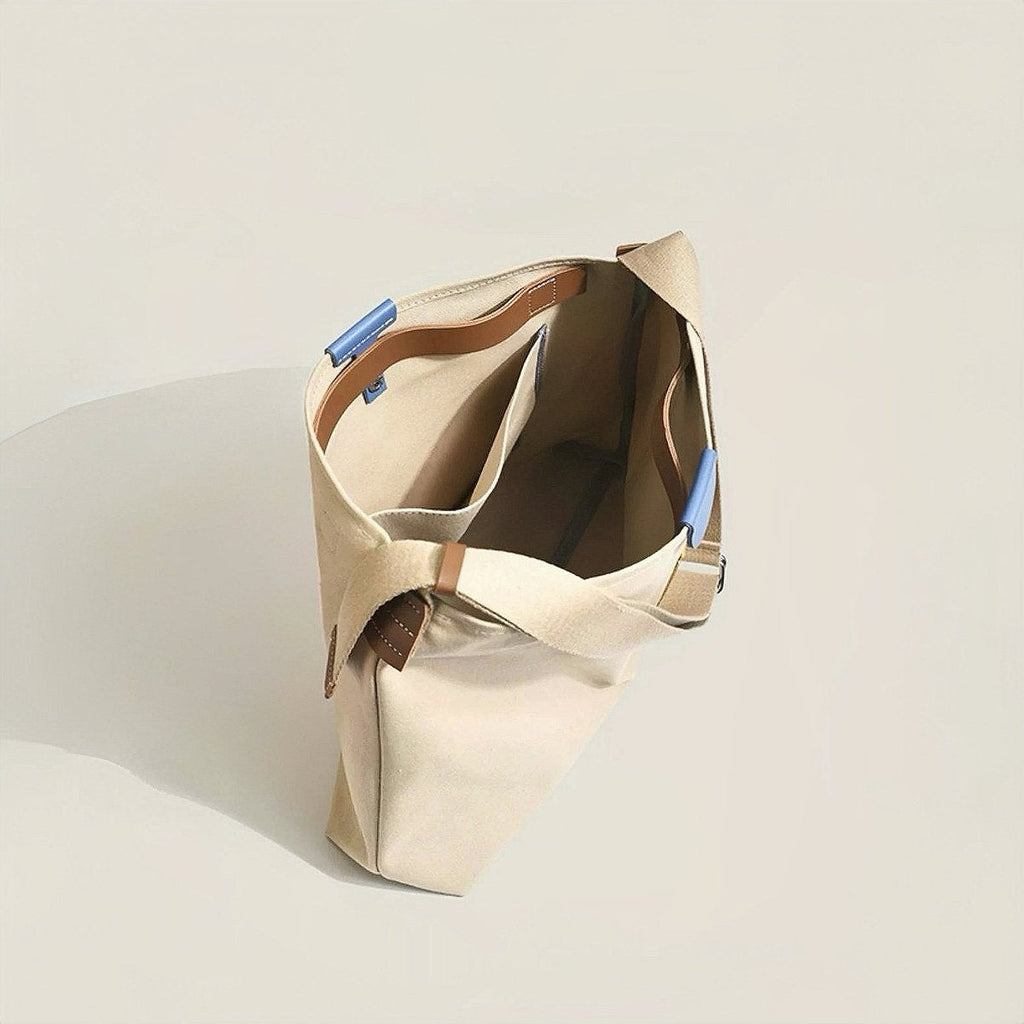 Nuvara | Lola | Women's Canvas Tote Bag Crossbody Sack Bag