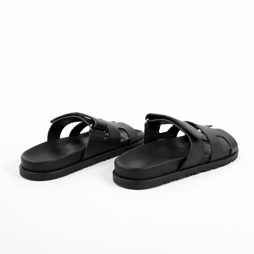 Nuvara Leather Velcro Sandals