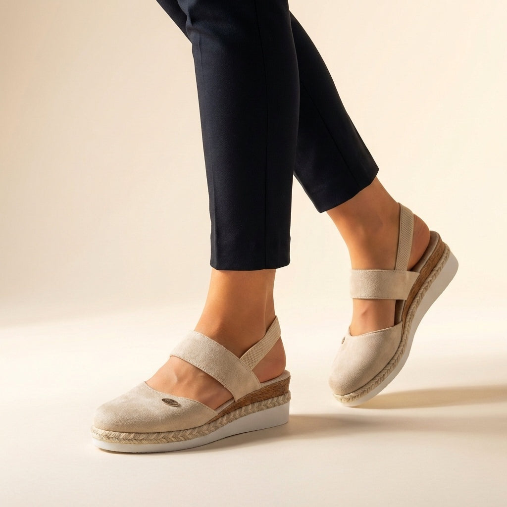 Nuvara Espadrille Wedge Sandals