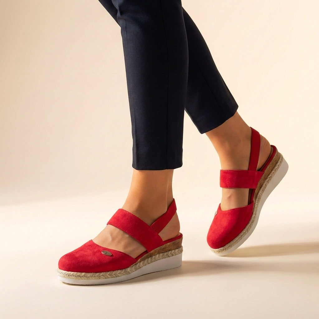 Nuvara Espadrille Wedge Sandals