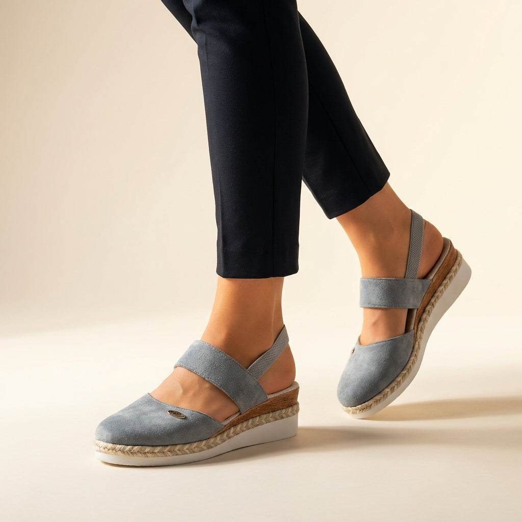 Nuvara Espadrille Wedge Sandals