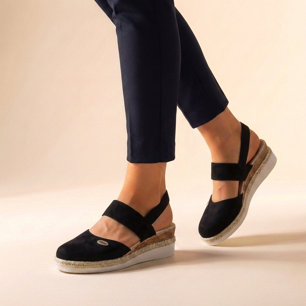 Nuvara Espadrille Wedge Sandals