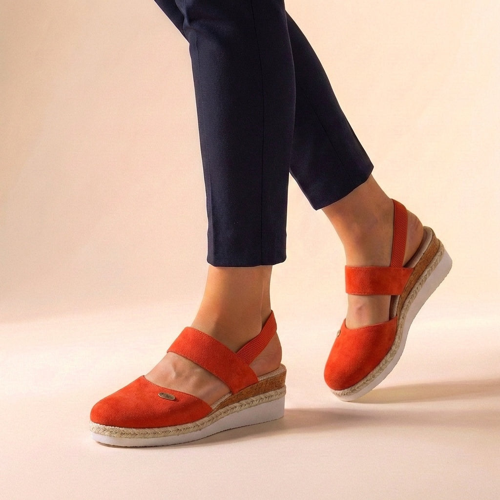 Nuvara Espadrille Wedge Sandals