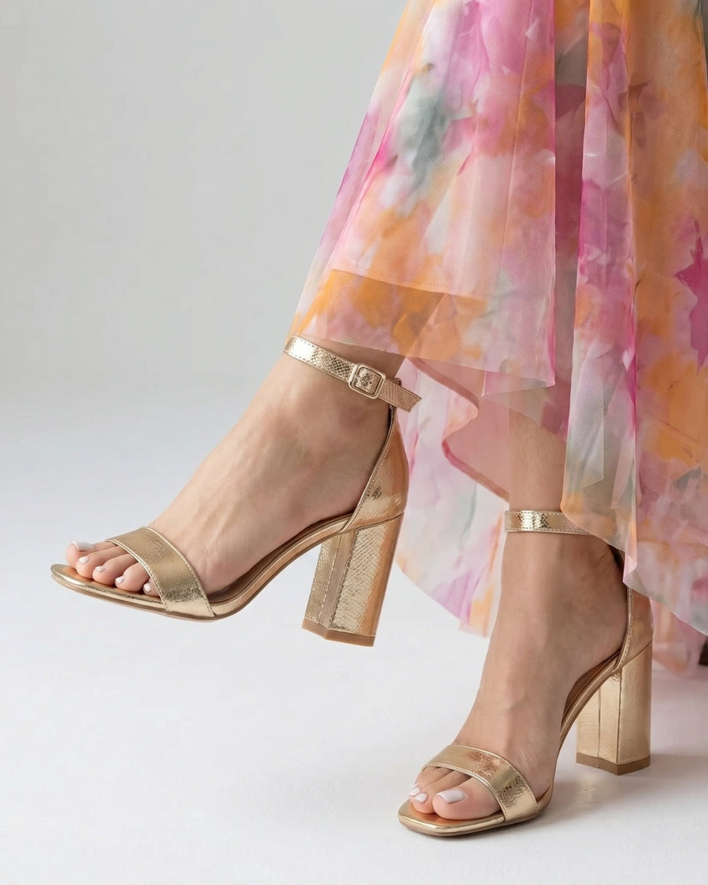 Nuvara Block Heel Sandals 2