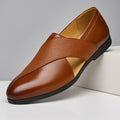 Martí | Mocasines de Cuero Genuino Hombre Suela Plana